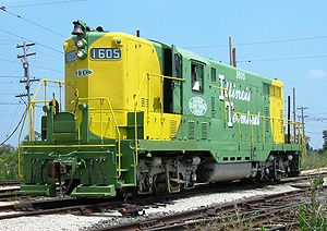 EMD GP7 der Illinois Terminal Railway #1605