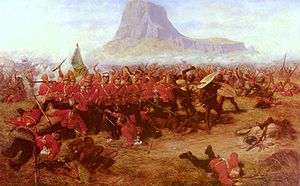 Die Schlacht bei Isandhlwana von Charles Fripp