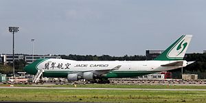 Boeing 747-400 der Jade Cargo International