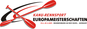 Logo der Kanu-Rennsport Europameisterschaft 2009