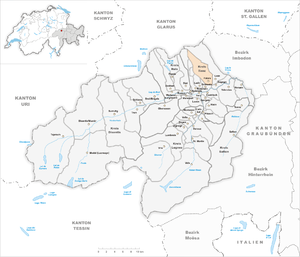 Karte von Falera