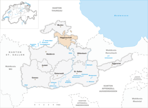 Karte von Häggenschwil