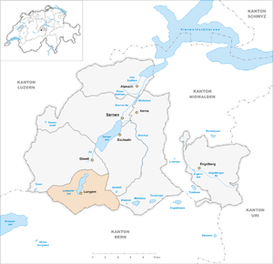 Karte von Lungern