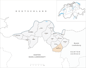 Karte von Wegenstetten