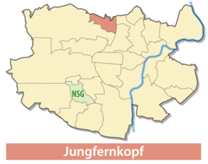Lage von Jungfernkopf in Kassel
