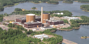 Das Kernkraftwerk Loviisa aus der Luft
