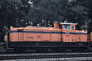 MaK G 1100 BB als Lok 20 der Wanne-Herner Eisenbahn