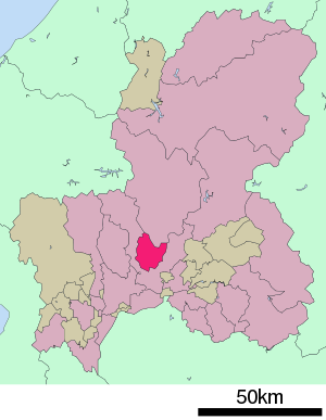 Lage Minos in der Präfektur