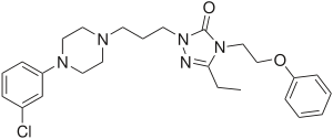 Struktur von Nefazodon