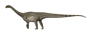 Lebendrekonstruktion von Patagasaurus fariasi