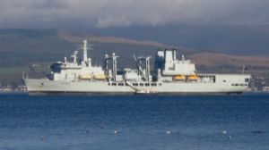 RFA Fort George im Firth of Clyde 2006