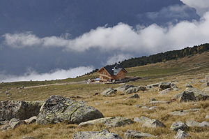 Die Raschötzerhütte im Sommer 2010