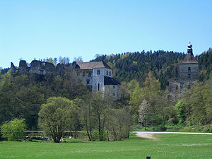 Burg Reichenstein von Osten