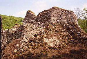 Ruine Sternenberg 2009 aus Süden