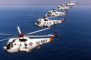 Sikorsky SH-3H „Sea King“ der Staffel HS-15 der U.S. Navy