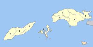 Samos municipalities numbered.png