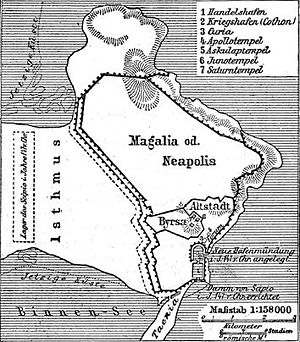 Lageplan Karthagos