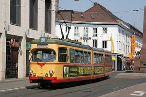 GT6/GT8 in Karlsruhe