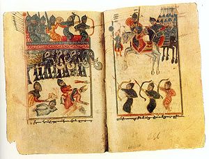 Armenische Miniatur aus dem Mittelalter
