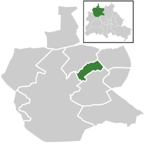 Waidmannslust auf der Karte von Reinickendorf