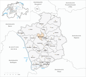 Karte von Schlosswil