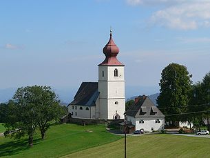 Die Pfarr- und Wallfahrtskirche zur Hl. Maria in Osterwitz