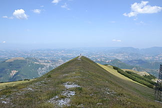 Blick vom Monte Nerone Richtung Südost