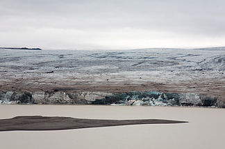 Hagavatn mit Gletscherzunge Eystri-Hagafellsjökull