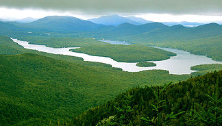Lake Placid - See in den Adirondack Mountains