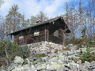 Die Hütte am Steinfleckberg