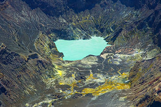 Der Kratersee von White Island