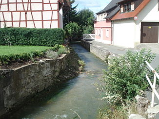 Der Aubach in Igensdorf