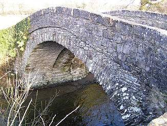 Eine Brücke über den River Mint östlich von Kendal