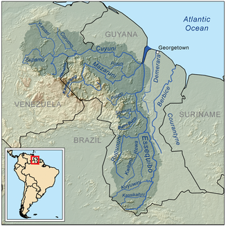 Einzugsgebiet des Essequibo