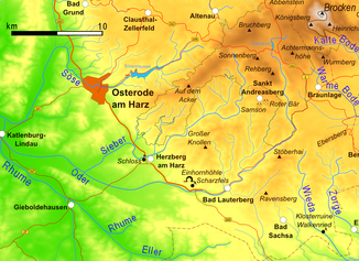 Südwestlicher Harz mit Oder