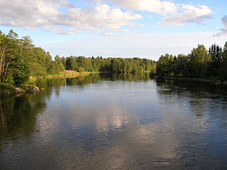 Der Kymijoki bei Kotka