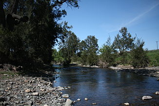 Peel River in Nundle