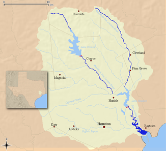 Einzugsgebiet des San Jacinto River
