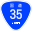 Japanese National Route Sign 0035.svg
