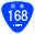 Japanese National Route Sign 0168.svg