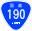 Japanese National Route Sign 0190.svg