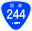 Japanese National Route Sign 0244.svg
