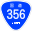 Japanese National Route Sign 0356.svg