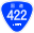 Japanese National Route Sign 0422.svg