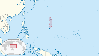Northern Mariana Islands in its region.svg