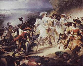 Schlacht von Rocroi, Gemälde von François-Joseph Heim (1787–1865)
