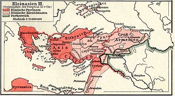 Neuordnung Kleinasiens durch Pompeius 63 v. Chr.
