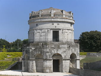 Das Grabmal des Theoderich in Ravenna