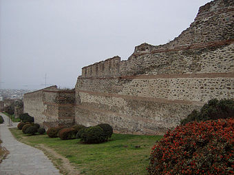 Byzantinische Stadtmauer Thessalonikis