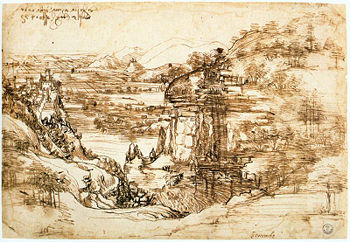 Leonardo da Vinci: Arnolandschaft